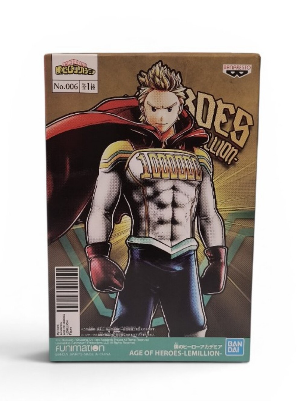 Banpresto My Hero Academia Age Of Heros Lemillion Figure